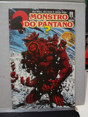 Gibi Monstro Do Pantano Nº 13 Alan Moore & Veitch E Alcala