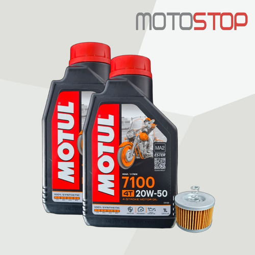 Imagen 2 de 5 de Kit De Mantención (2 Litros Aceite + Filtro) Yamaha Fz 16