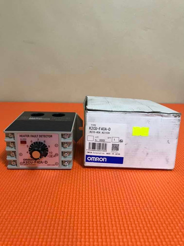Omron K2cu-f40a-d Detector De Falla De Calentador (Usado)