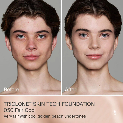 Haus Labs By Lady Gaga Triclone Skin Tech - Maquillaje 30 Ml 050 Fair Cool - Very Fair With Cool Golden Peach Undertones
