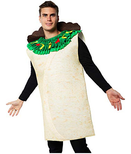 Traje De Halloween De Halloween De Adultos S Taco Burri...