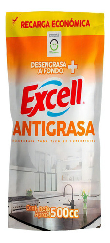 Excell Antigrasa Doypack 500cc