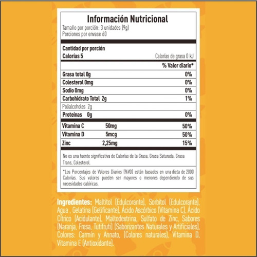 Imagen 6 de 7 de The Gummy Box Ative Immunity Kids + Multi Vit