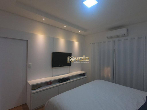 Imagem 9 de 30 de Casa De Alto Padrão Com 3 Suítes À Venda, 244 M²- Condomínio Vivva Jardim Califórnia Jacareí/sp - Ca1793