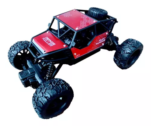 Carrinho de controle remoto big foot O carrinho possui um molejo que p, remote control car