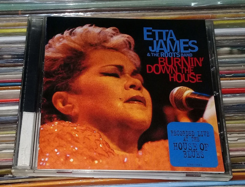 Etta James Burnin' Down The House Cd Argentino / Kktus 