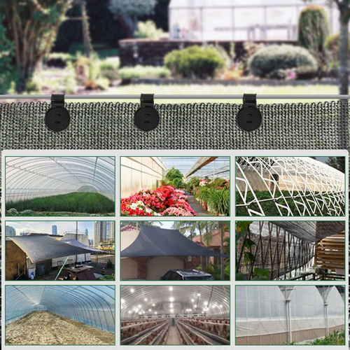 Shade Cloth Lock Grip: Clips De Lona Para Jardín E Invernade