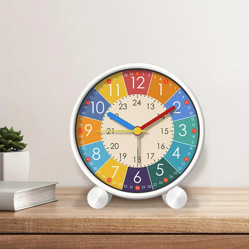 Reloj Analógico Para Niños, Reloj Nocturno