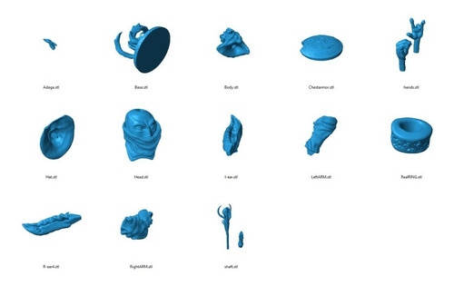 He-man Orko V3d Archivos Stl Impresión 3d