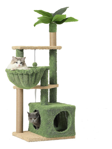 Arbol Para Gatos De 51 Pulgadas Torre Para Gatos De Varios N