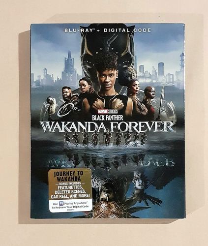 Pantera Negra Wakanda Por Siempre - Nueva - Blu-ray Original