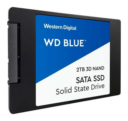 Imagen 4 de 6 de Disco Estado Solido Ssd 2tb Wd Blue 3d Nand Sata 2.5'' 7mm