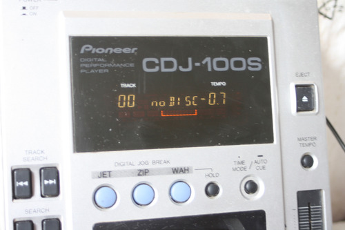 Cd Player Pioneer Cdj-100 Não Funciona (Usado)