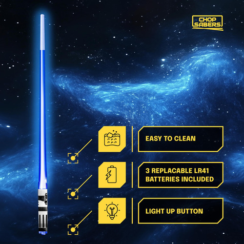 Palillos Sable Luz Que Se Iluminan Star Wars,4 Pares