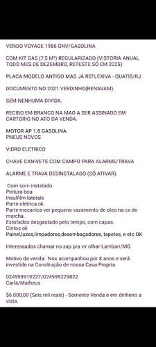 Imagem 12 de 12 de Volkswagen Voyage 1.8