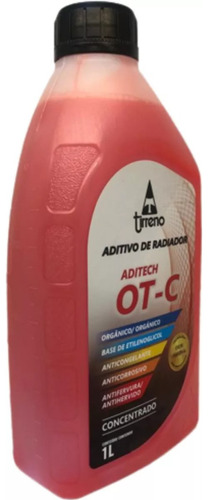 Aditivo Radiador Tirreno Orgânico Concentrado 1 Lt Laranja