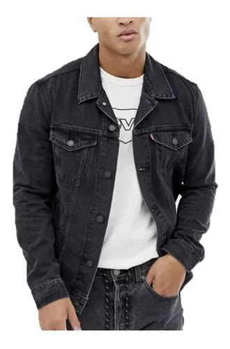 Chamarra levis gris sale
