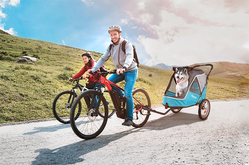 Imagen 10 de 10 de Coche Ibiyaya Happy Pet Trailer Carrito Perro 30kg Cuotas
