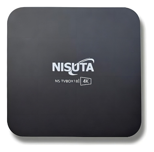 Nisuta Tv Box Ns-tvbox18 Smart Tv 4k Color Negro Tipo De Control Remoto Estándar
