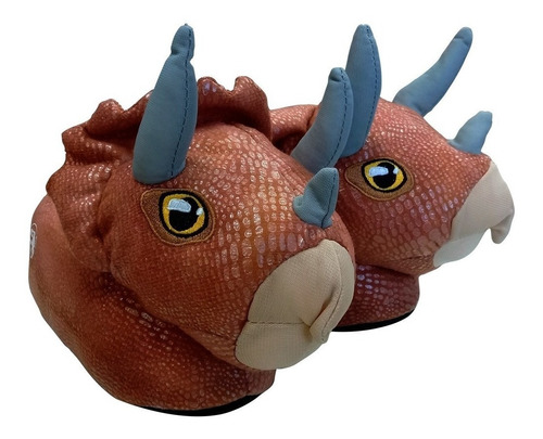 Pantufla Infantil Dinosaurio Peluche Jurassic 046 Bigshop