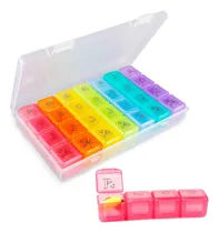 Comprar Pastillero Semanal X4 Veces Al Dia Remedios - A Colores