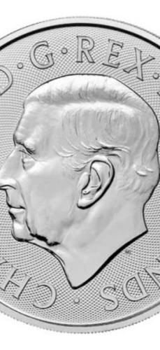 Onza De Plata 999 Moneda 2 Libras Inglaterra 2024 Unc