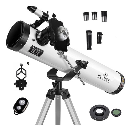 Telescopio Astronómico Newtoniano F70076 Planex + Soporte