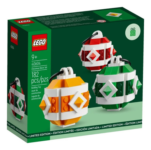 Lego 40604 Conjunto Exclusivo De Decoración Árbol Navidad 