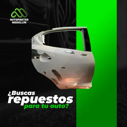 Puerta Trasera Derecha Mazda 2 2016 -2025 (Usado)