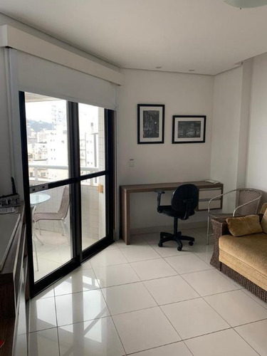 Flat Para Alugar, 43 M² Por R$ 4.000,00/mês - Boqueirão - Santos/sp - Fl0020