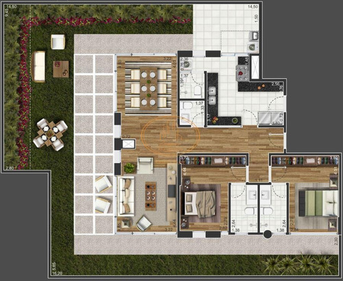 Apartamento Com 4 Dormitório(s) Localizado(a) No Bairro Vila Progredior Em São Paulo / São Paulo - 6849:912398