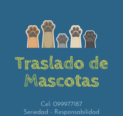 Servicio De Traslado De Mascotas. Seriedad Y Responsabilidad