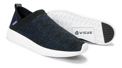 Zapatilla Vicus Loose Flyknit Azul Negro