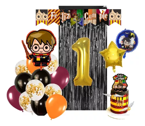 Combo Kit Deco Fiesta Globos Harry Potter 3