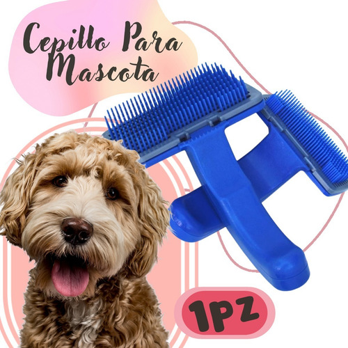 Cepillo Para Mascota Removedor Pelo Muerto Limpieza G F Colo