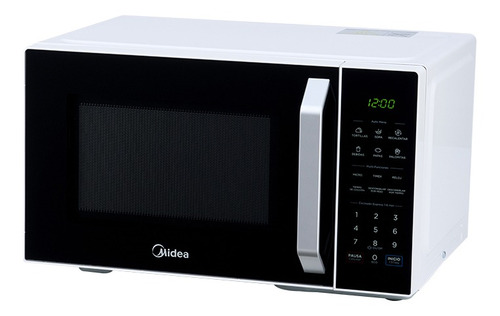 Horno De Microondas 1.1 Pies Color Negro Con Blanco Midea