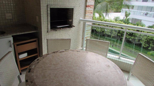 Apartamento Com 3 Dormitórios À Venda, 118 M² Por R$ 2.200.000,00 - Riviera - Módulo 2 - Bertioga/sp - Ap1292