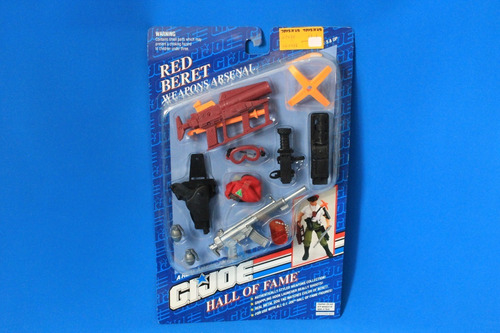 Red Beret Mission Gear Gi Joe Hall Of Fame Hasbro 1993 (Usado)