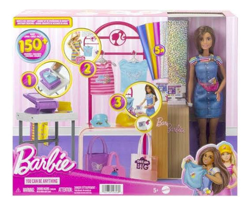 Barbie Set De Diseñadora De Modas