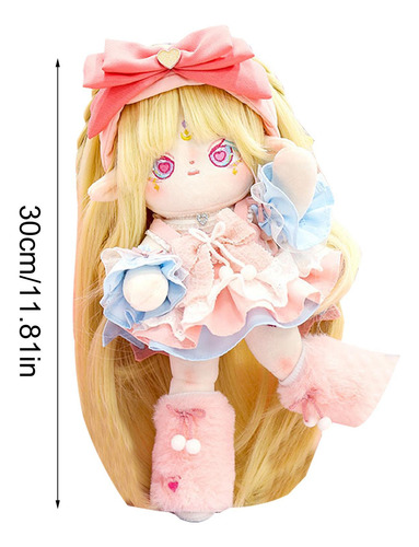 Muñeca De Vestir De Felpa Muñeca De Vestir De Anime Muñeca D