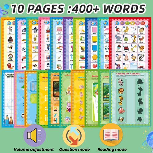 Interactive Electronic Learning Book Wenbeier Abc 3+ Years