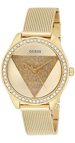 Guess - Reloj De Pulsera Masculino Cuarzo Negro