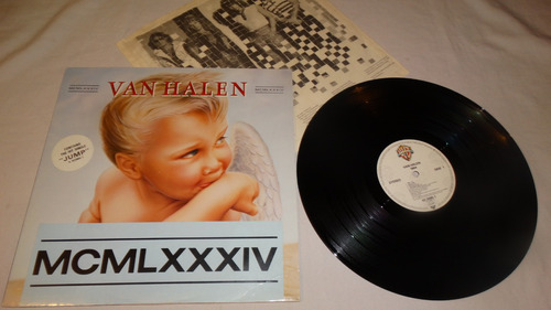 Van Halen - 1984 '1984 (warner Bros. Records Uk Sticker Prom