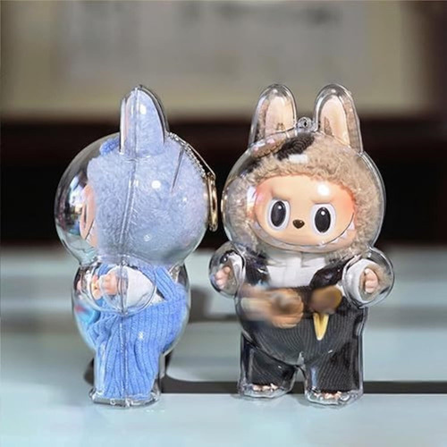 Protector De Labubu Llavero,transparente Funda Para Labubus