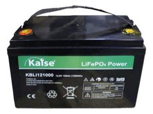 Batería 100ah 12v Iones De Litio Kaise Ciclo Profundo