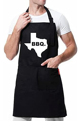 Delantales Para Hombres Funny Texas Bbq - 1 Tamaño Para Todo