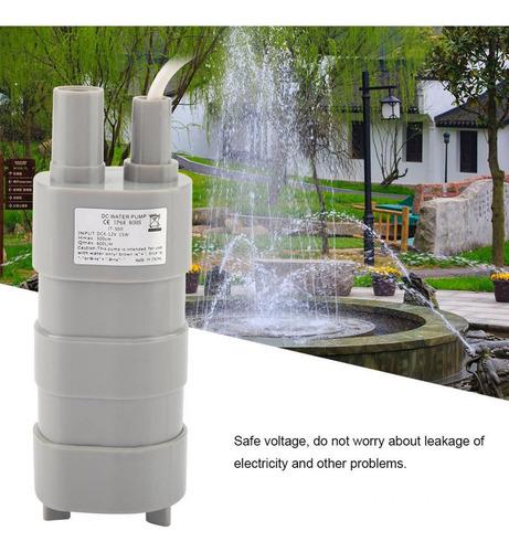 Bomba De Agua Pequeña Sumergible De 12 V Dc Para Pozo Profun