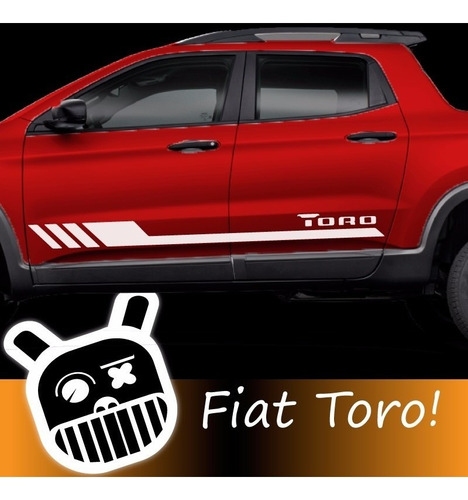 Calco Ploteo Lo- Line Fiat Toro Calcomania Vinilo Me