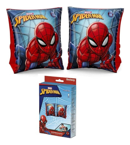 Bracitos Spiderman Inflables Flotador Pileta Bestway