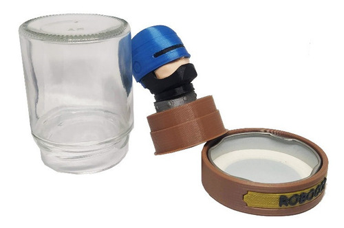 Robocop - Heads In A Jar - 8cm De Altura